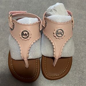 Never worn gifted MK toddler shoes in 8